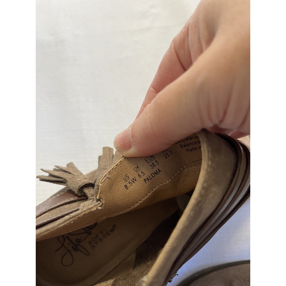 LifeStride Paloma Bootie Womens sz 8.5  Brown Western Aesthetic Desert Ranch - Picture 10 of 13